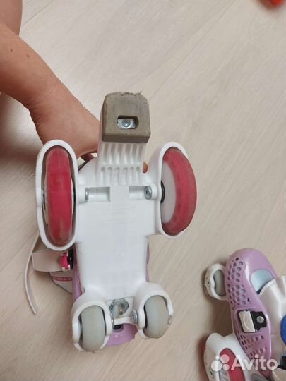 Роликовые коньки детские раздвижные