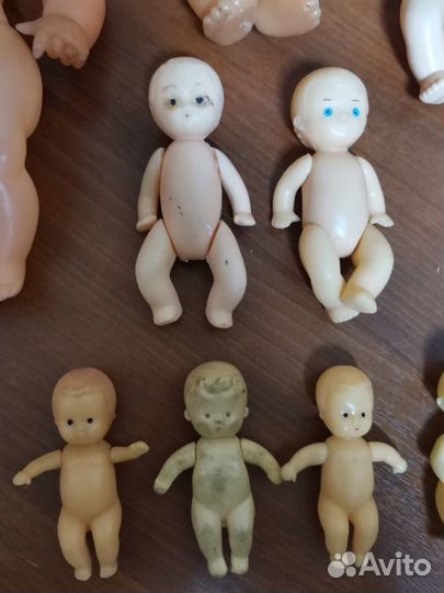 Пупсы/куклы времен СССР 3 штуки