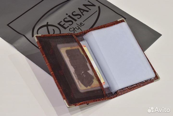 Обложка кожаная для водительских документов- Турци