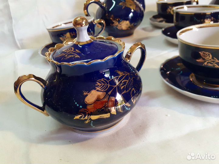Чайный сервиз СССР Довбышский фарфоровый завод
