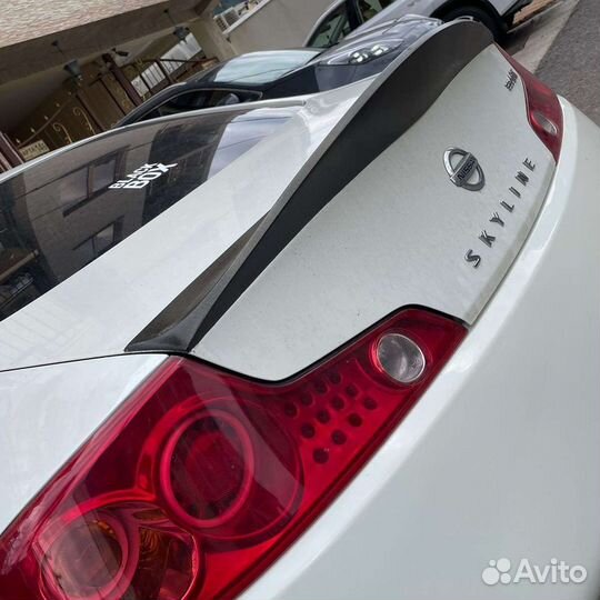 Тюнинг спойлер infiniti g35 coupe