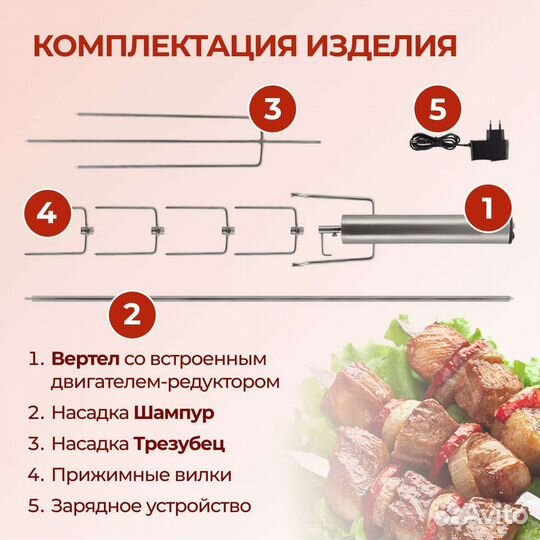 Вертел, электровертел