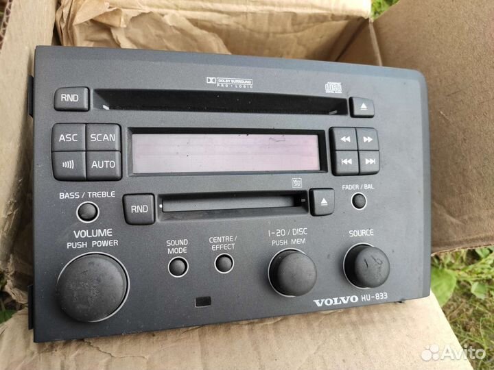 Магнитола Volvo hu-833 дорест