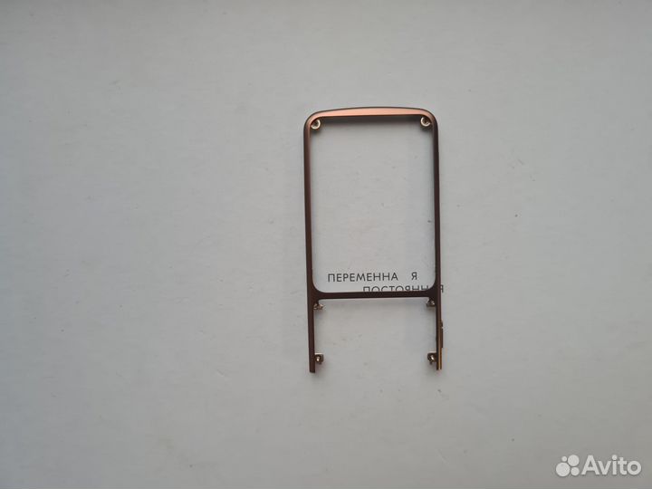 Рамка Nokia c3-01 bronze