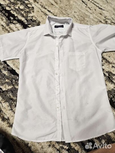 Школьные рубашки для мальчиков 140 146