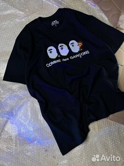 Стильные футболки bape с Baby Milo