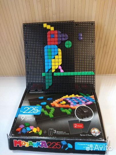 Мозаика в коробке + 2 доски для мозаики