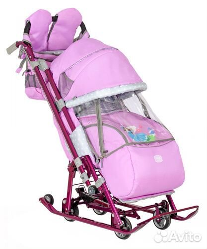 Коляска санки ника 7-4