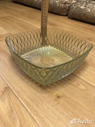 Фруктница, стекло