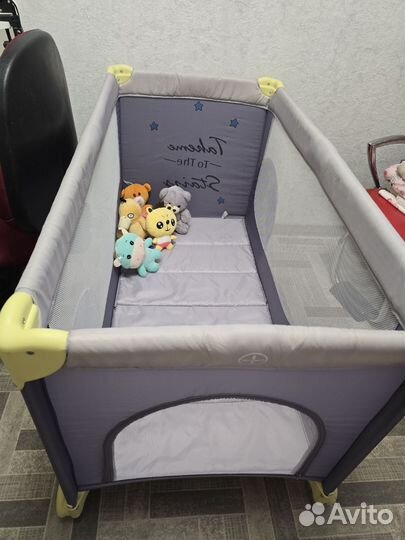 Детская кровать манеж