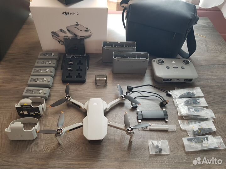 Dji mini 2 fly more combo + допы