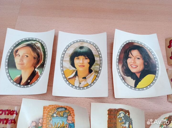 Переводные картинки СССР и ГДР