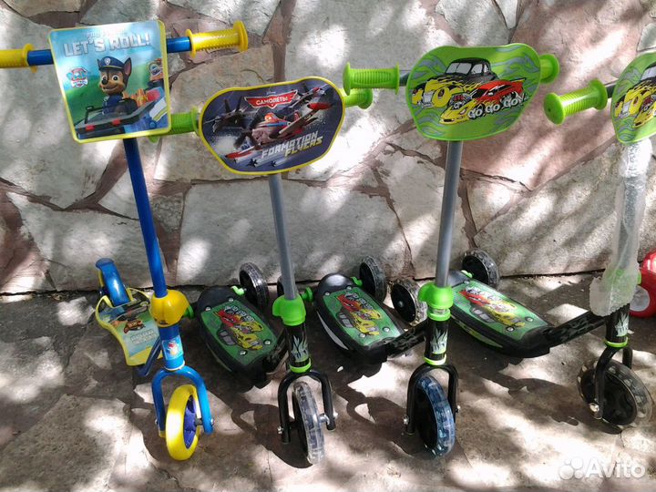 Самокат детский трёхколёсный