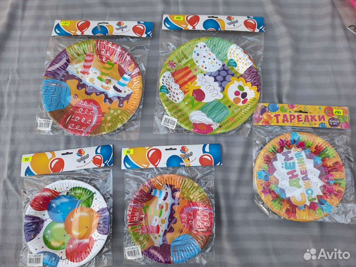 Тарелки детские для праздника
