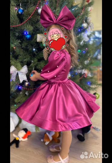 Платье для деаочки 4-6 лет