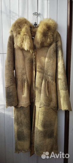 Дубленка-трансформер натур. 46-50р