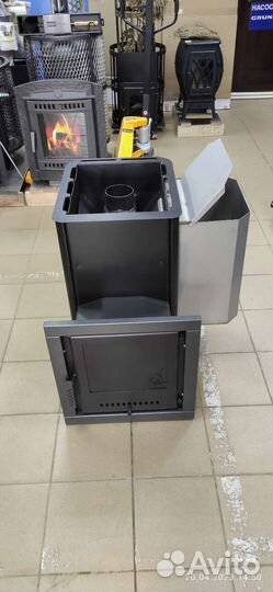 Печь для бани Варвара Паленица с правым Баком