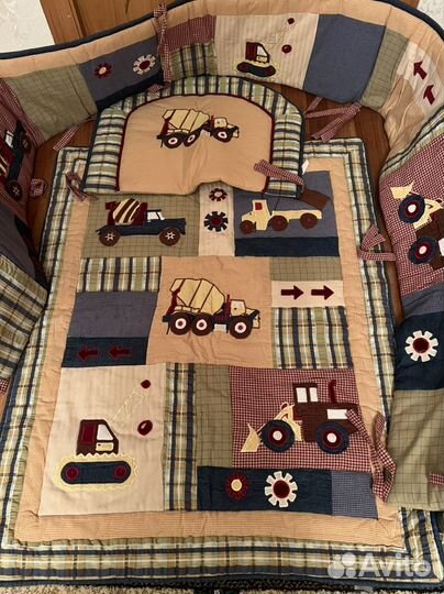 Бортики в детскую кроватку