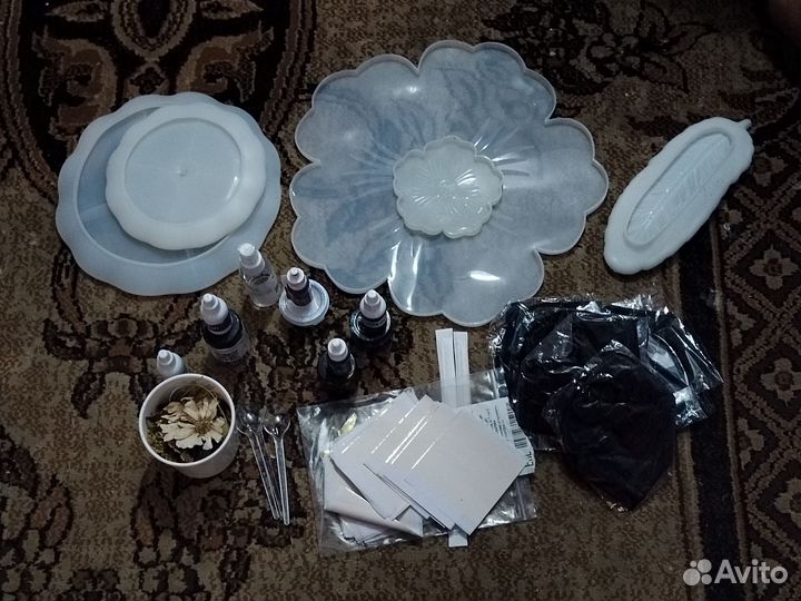 Молд силиконовый для эпоксидной смолы