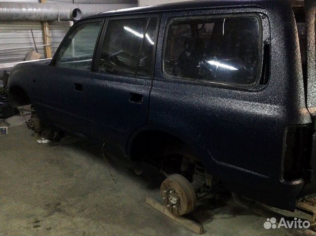Окраска авто раптором