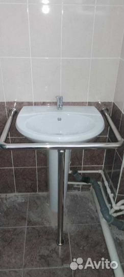 Поручни под раковину на заказ №81