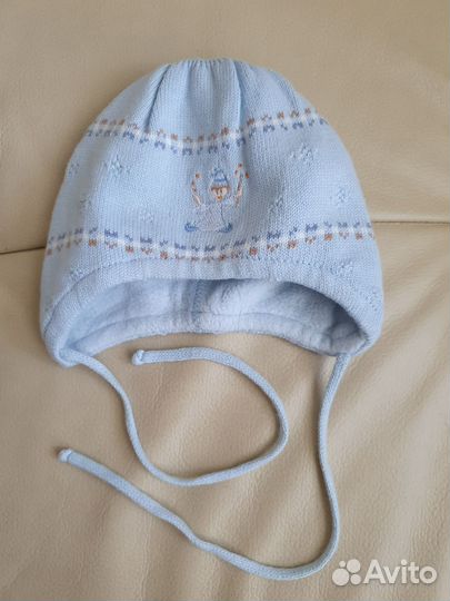 Тёплая шапочка Maximo для малыша 0-3 мес