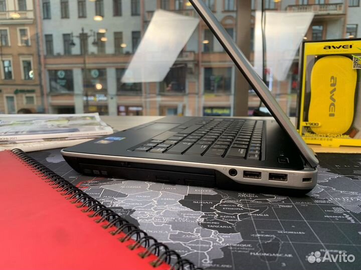 Современный и быстрый ноутбук Dell на i5 в металле