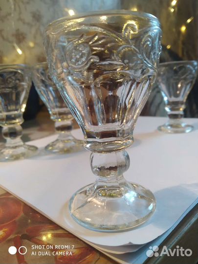 Редчайшие, антикварные рюмки лафитники