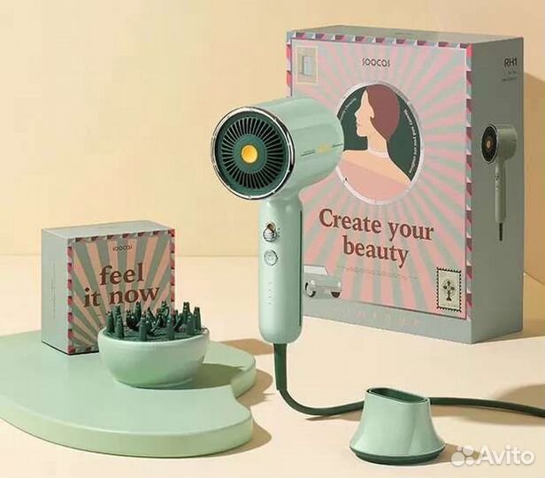 Фен для волос Soocas RH1 Green