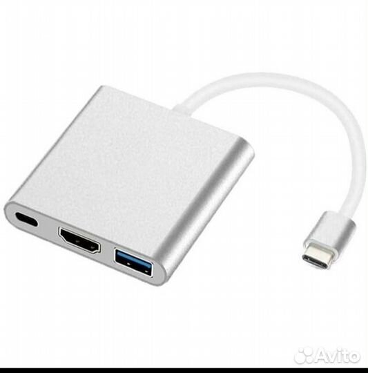Адаптер кабель type c hdmi 4k