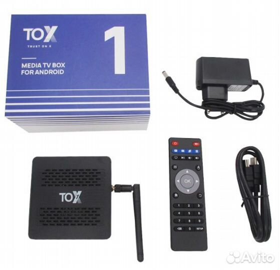 Новый ugoos TOX1 Android TV-Box S905X3 4/32Гб