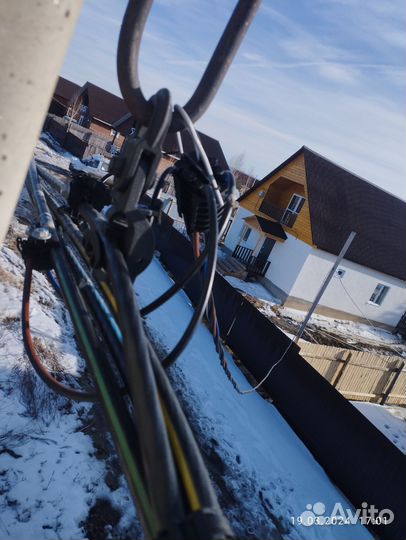 Услуги электрика, тех условия, монтаж опор, сип