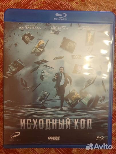 Диск blue ray с фильмом Исходный код