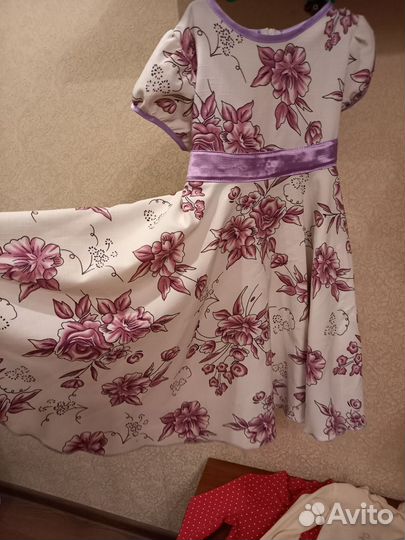 Вещи пакетом для девочки 116-128