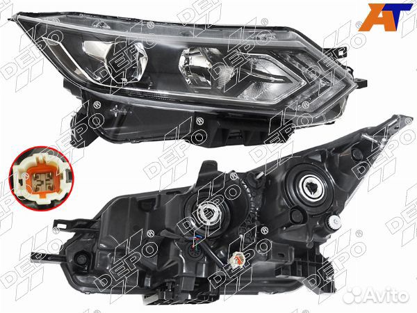 Фара nissan qashqai 14-22