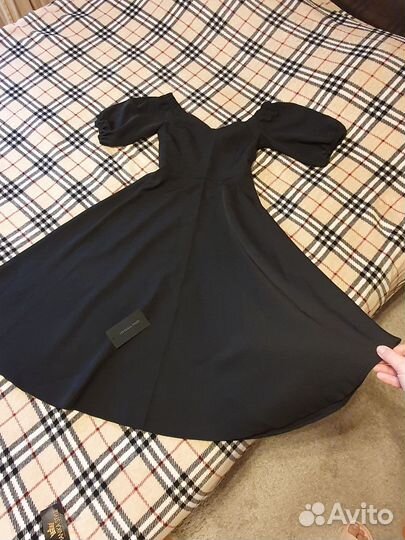 Платье женское вечернее чёрное 42 размер выпускной