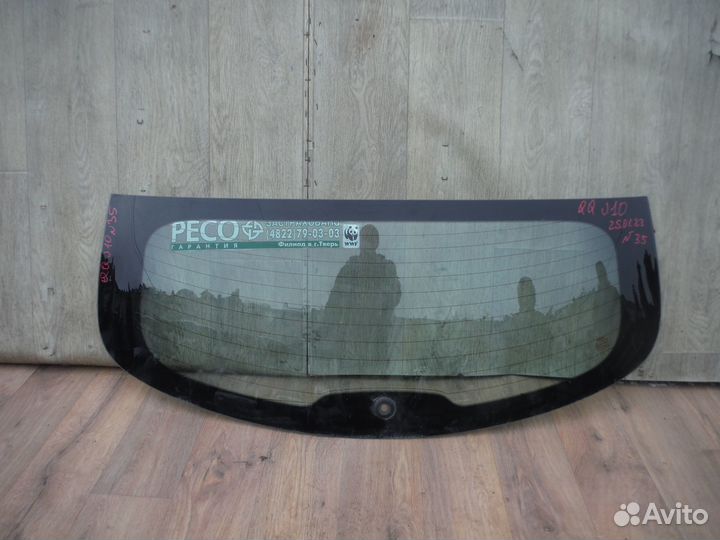 Стекло крышки багажника №35 nissan Qashqai J10