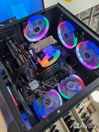 Игровой компьютер i3-13100F/1660TI монитор 165грц