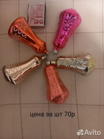 Елочные игрушки СССР