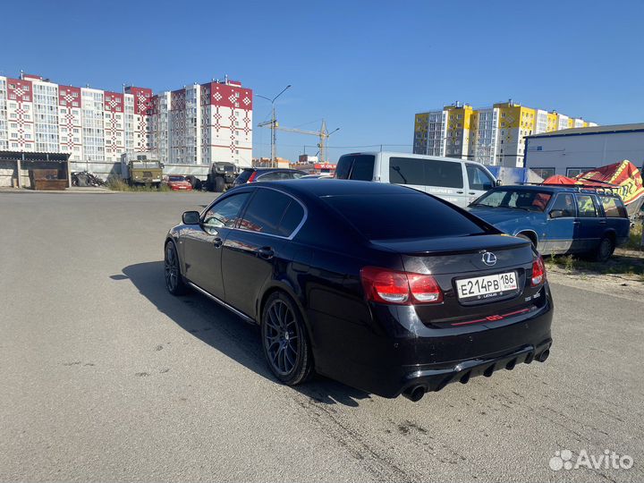 Накладки бампера lexus gs 300