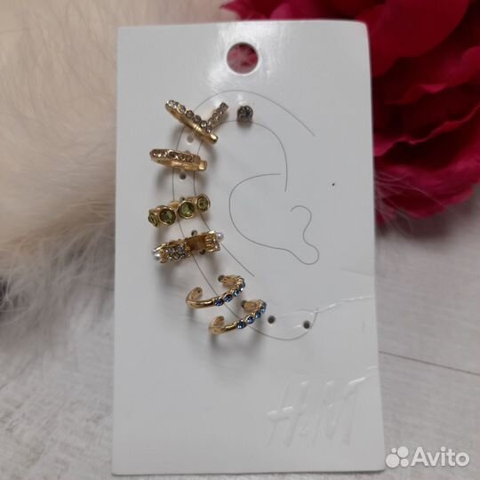 Ч13 Стильные сережки сток