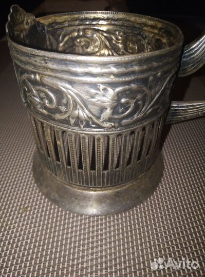 Подстаканники СССР мельхиор