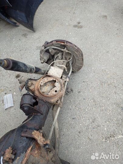 Задний мост Hyundai Terracan внедорожник J3 2005