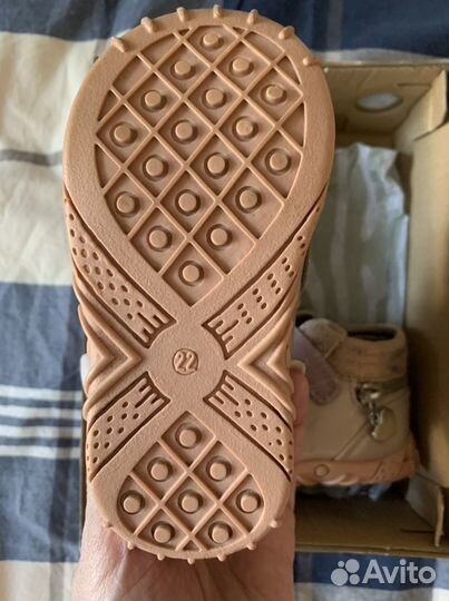 Ботинки на девочку Zebra