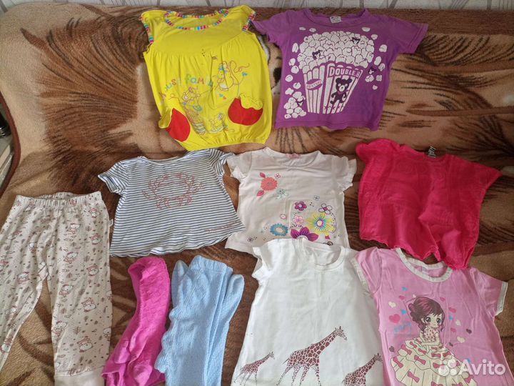 Вещи пакетом для девочки 98 104