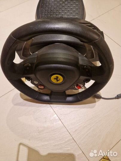 Педали 458 RW Thrustmaster. Руль игровой xbox 360