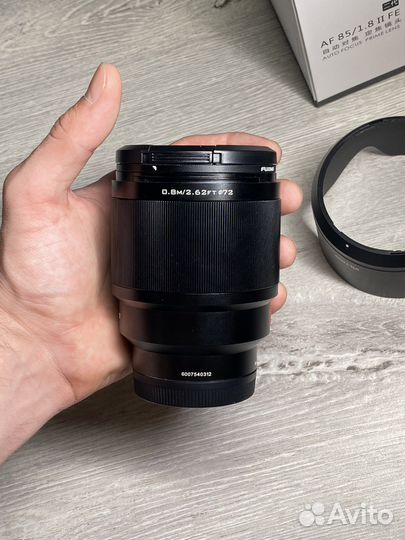 Объектив Viltrox 85mm 1.8 for Sony fe