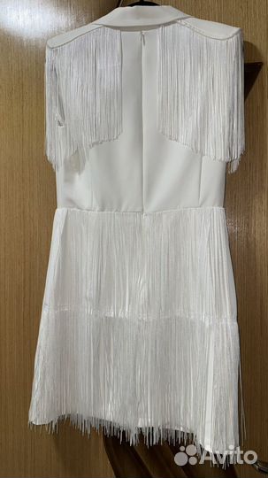 Белое платье нарядное 42-44