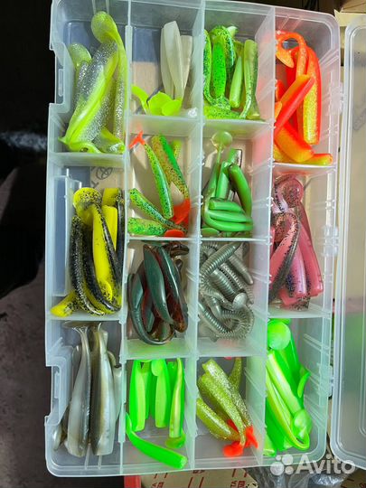 Приманки силиконовые оригинал Keitech, Gambler, sa