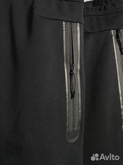 Nike Tech fleece спортивные штаны черные